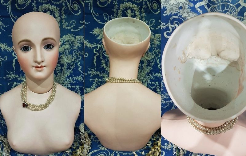 Extremely Rare antique bisque Mannequin by Leon Casimir Bru