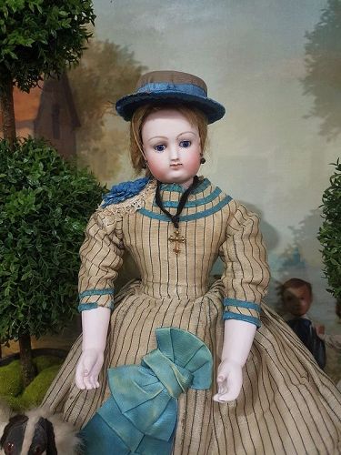 Early Enfantine Mademoiselle in original Costume " All Original "