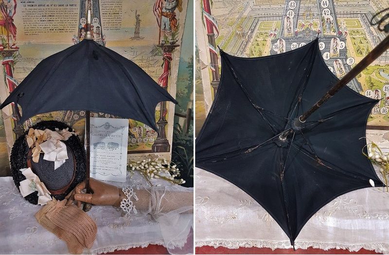 Rare antique Jumeau Outfit by Paris &quot;Galerie Lafayette &quot; Presentation