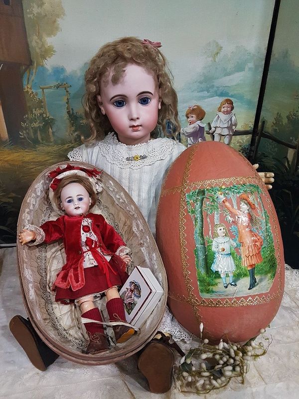 Lovely S&amp;H 949 in rare large Egg Presentation for France 19th.Century