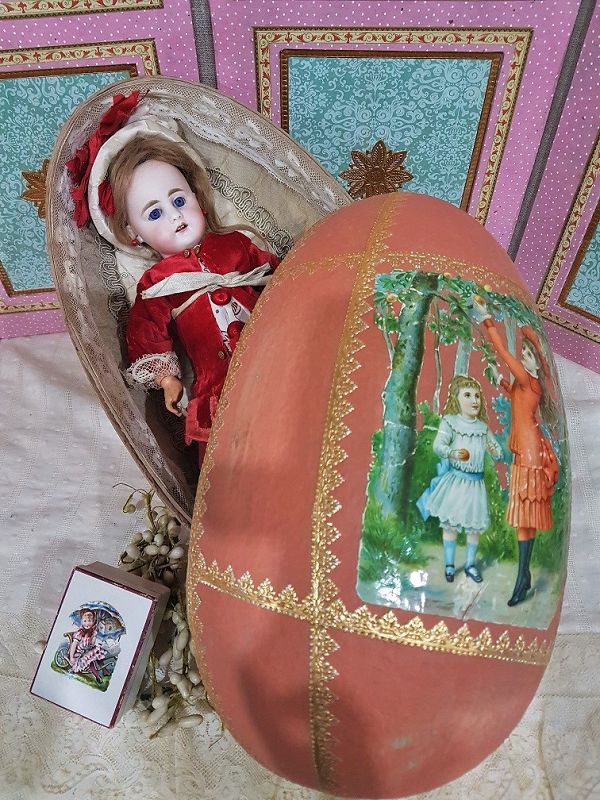 Lovely S&amp;H 949 in rare large Egg Presentation for France 19th.Century