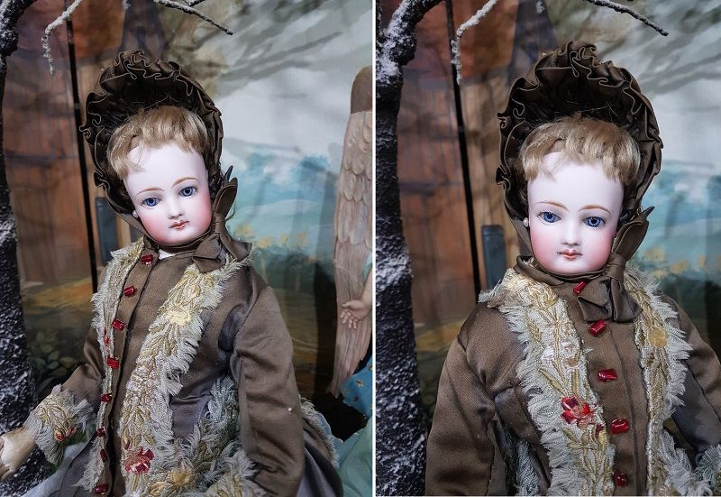 Fabulous Costumed French Poupee by Maison Jumeau ...