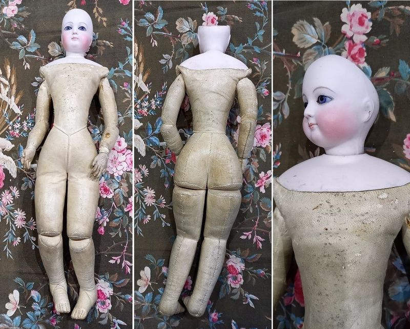 Rare original French Bisque &quot; Nun&quot; Poupee in original Costume