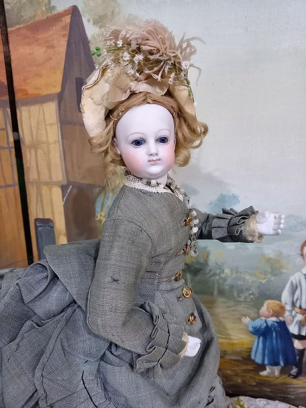 Rare Poupee by Brasseur - Videlier in all original condition / 1865th.