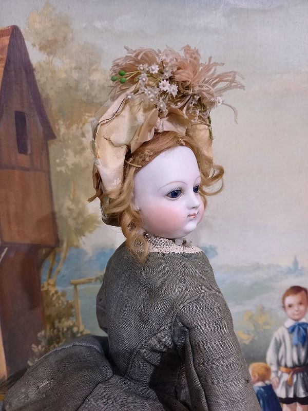 Rare Poupee by Brasseur - Videlier in all original condition / 1865th.