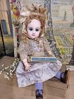 Rare French Bebe by Maison Jumeau in original Factory Condition