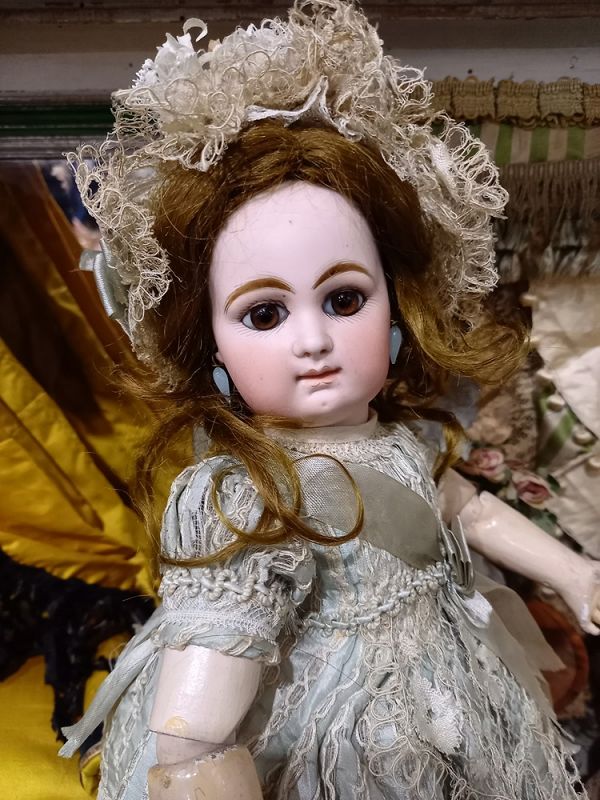 Beautiful all original 13&quot; French Bisque Bebe by Rabery et Delphieu