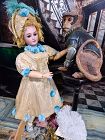 Pretty Bisque "Pierrette" Lady for France with Jumeau Adult Style Body
