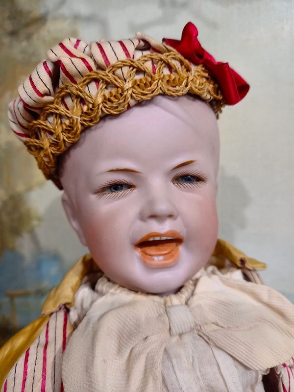 Outstanding Rare Crying French Bisque Character Boy ~ 233 ~ by SFBJ