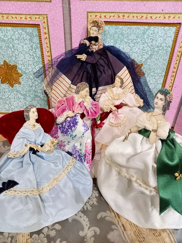 Nice collectible Paper Doll &quot; Lady´s Salon &quot;
