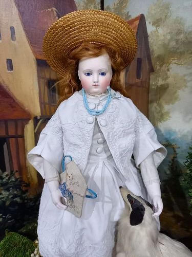 Super Huret era French Poupee by Blampoix from Paris Doll-Shop