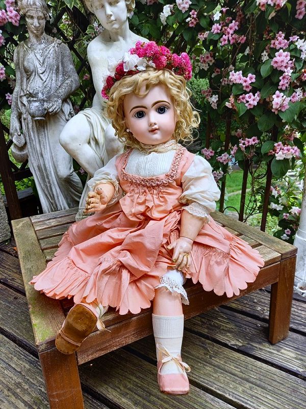 Rare French Bisque Character &quot; Bebe Francais &quot; by Maison Jumeau