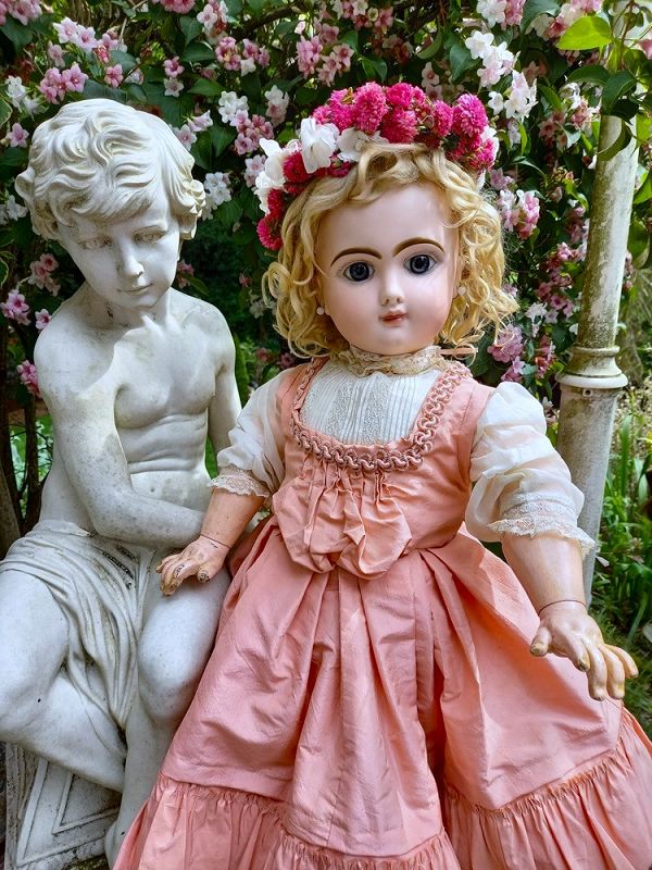 Rare French Bisque Character &quot; Bebe Francais &quot; by Maison Jumeau