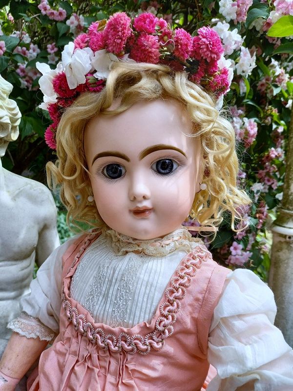 Rare French Bisque Character &quot; Bebe Francais &quot; by Maison Jumeau