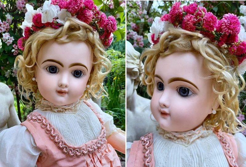 Rare French Bisque Character &quot; Bebe Francais &quot; by Maison Jumeau