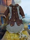 Rare all original 1880th. French Bebe Dress