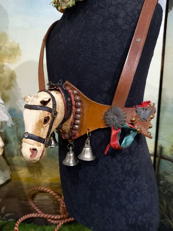 Rare 19th. century Hobby Horse &quot; Courrier &quot;