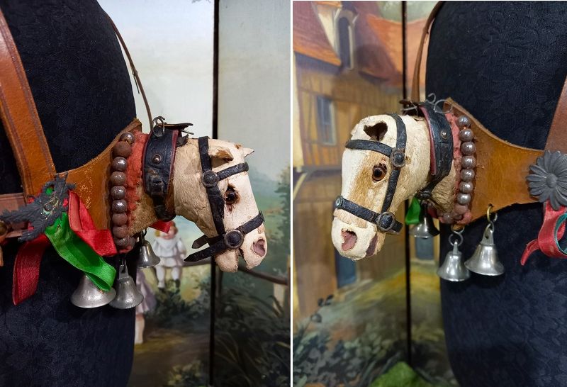 Rare 19th. century Hobby Horse &quot; Courrier &quot;