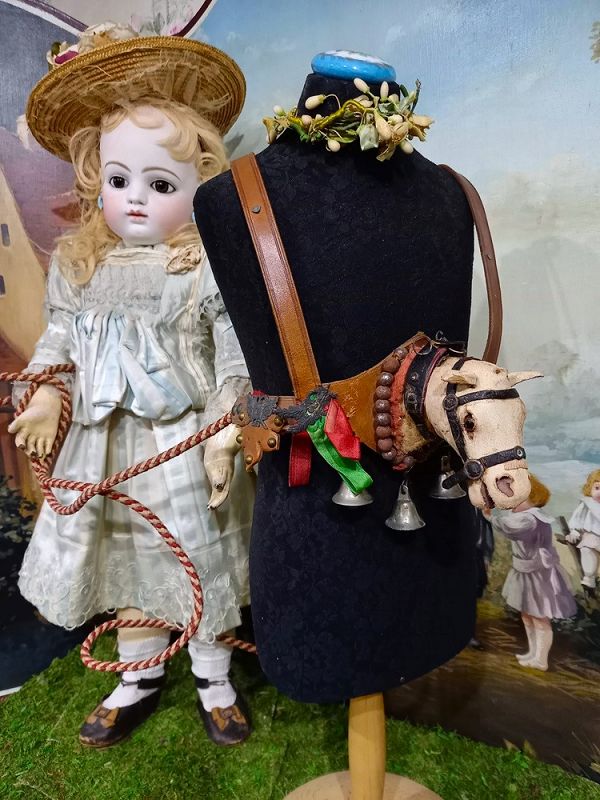 Rare 19th. century Hobby Horse &quot; Courrier &quot;