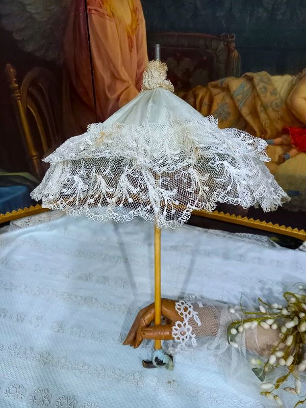 Beautiful French Bebe Silk Parasol