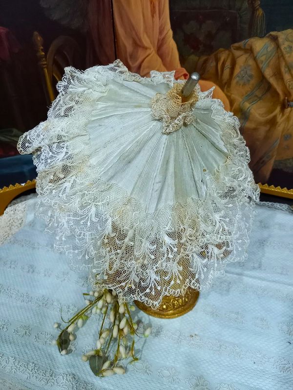 Beautiful French Bebe Silk Parasol