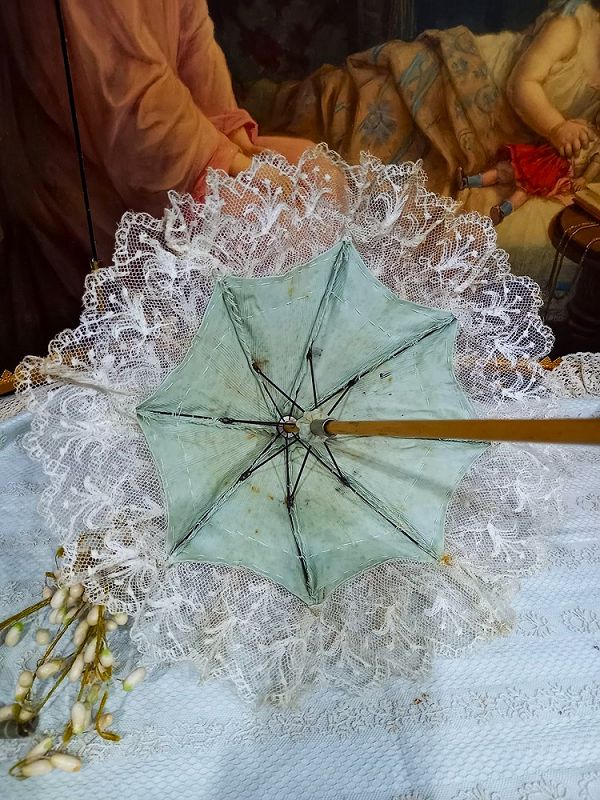 Beautiful French Bebe Silk Parasol