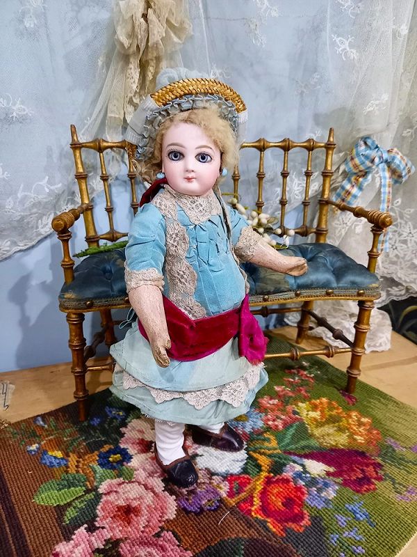 Rare Premier bisque Bebe &quot; Incassable &quot; by Maison Jumeau / 1878th.