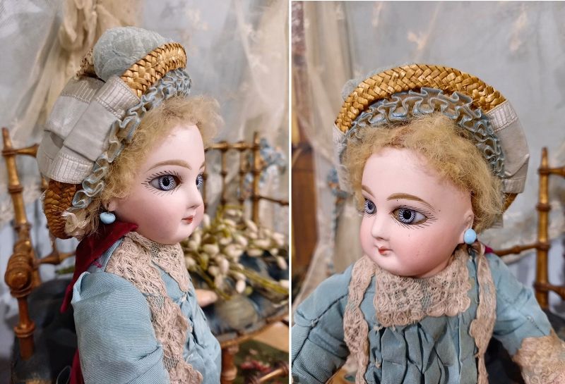 Rare Premier bisque Bebe &quot; Incassable &quot; by Maison Jumeau / 1878th.