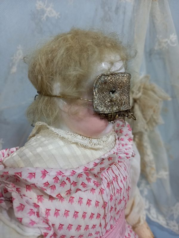 Rare Huret era 1860th. Poupee accessorie &quot; Party &quot; Mask