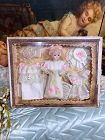 Rare Miniature bisque doll in Presentation " Au Paradis des Enfants "