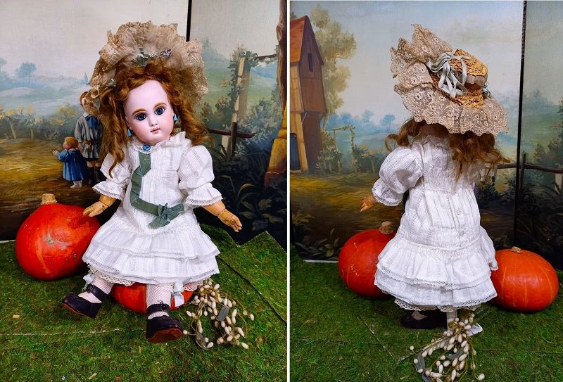 Rare Mademoiselle Mascotte by May Freres circa 1888th.