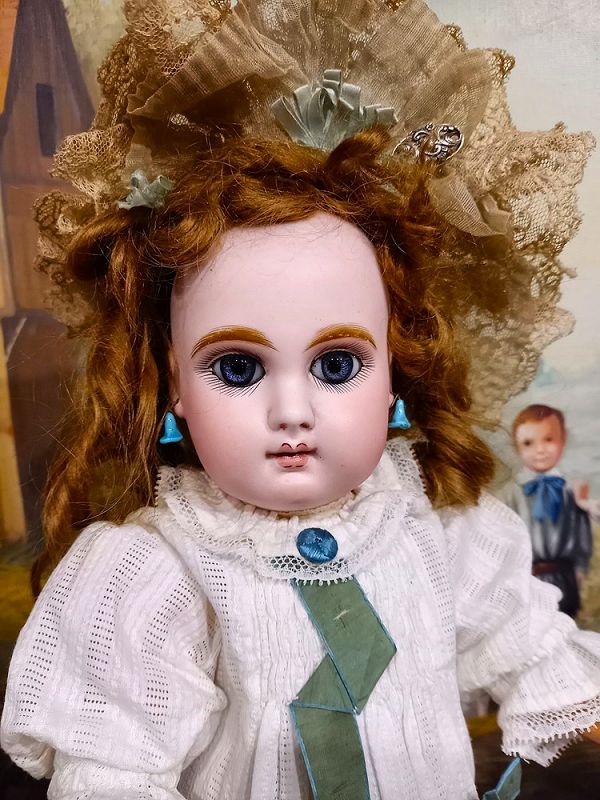 Rare Mademoiselle Mascotte by May Freres circa 1888th.