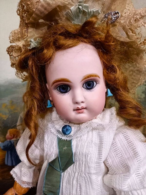 Rare Mademoiselle Mascotte by May Freres circa 1888th.