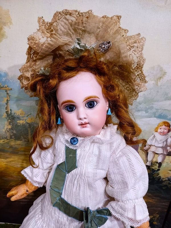 Rare Mademoiselle Mascotte by May Freres circa 1888th.