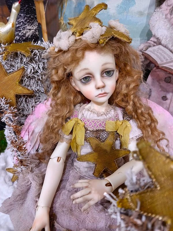 Wonderful Artist Connie Lowe Ball Jointed BJD &quot;Angel&quot; Doll / OOAK 2017