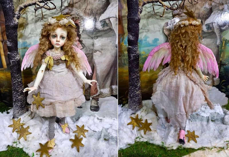 Wonderful Artist Connie Lowe Ball Jointed BJD &quot;Angel&quot; Doll / OOAK 2017