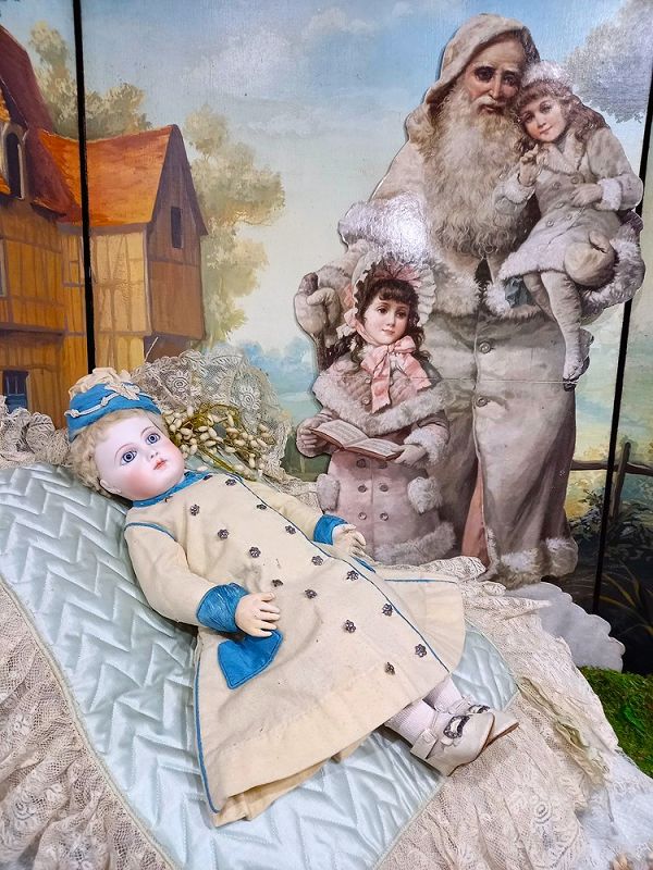 Marvelous French Bisque Portrait Bebe by Emile Jumeau Size 1