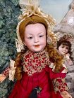 Rare pretty French Bisque Character Girl ~ 238 ~ by SFBJ