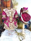 Lovely one of a kind French Bebe Costume with Bonnet
