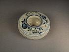 Chinese porcelain water pot, underglaze blue