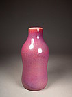 Chinese porcelain copper-red vase