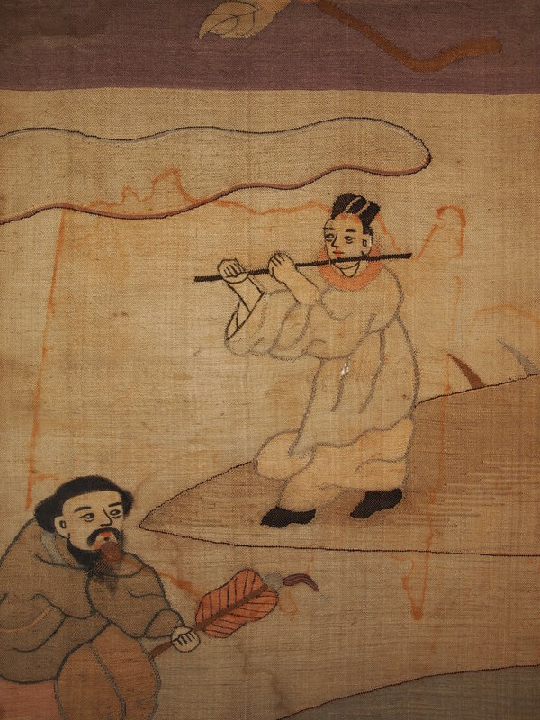 Chinese silk Kossu panel