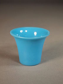 Chinese Beijing glass beaker-form cup