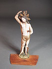 European wood carving of Saint Sebastian