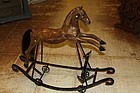 French Napoleon III Rocking Horse