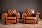 Pigalle Giant Rollback Pair French Club Chairs