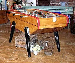 Vintage French Baby-Foot Monzini Foosball Table