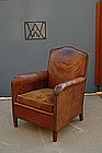 Vintage French Club Chair Chartres Nailed Single