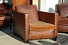 Vintage French Club Chair Smokers Lounge Single