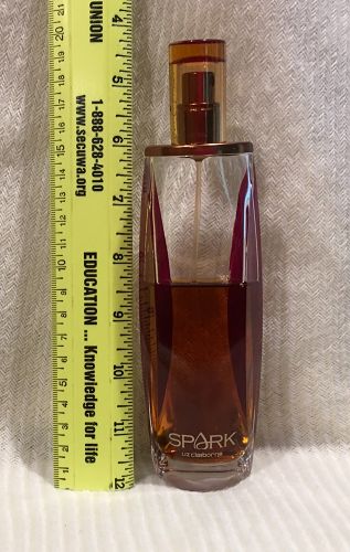Liz Claiborne Spark Eau de Parfum 3.4 OZ Bottle Over ½ full